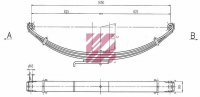 Рессора KAE 226  90530660
